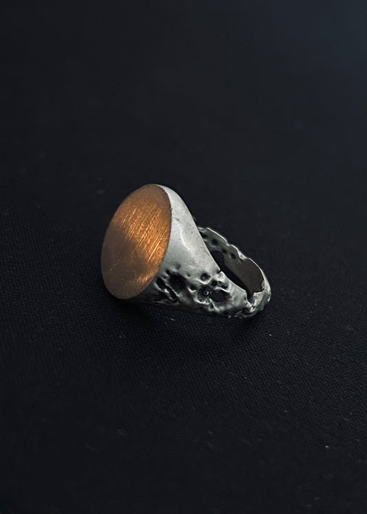 MOON SIGNET RING